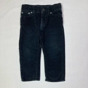 Baby Gap Boys’ Black Corduroy Pants
